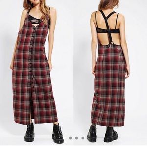 Rare Unif nevermind plaid dress.